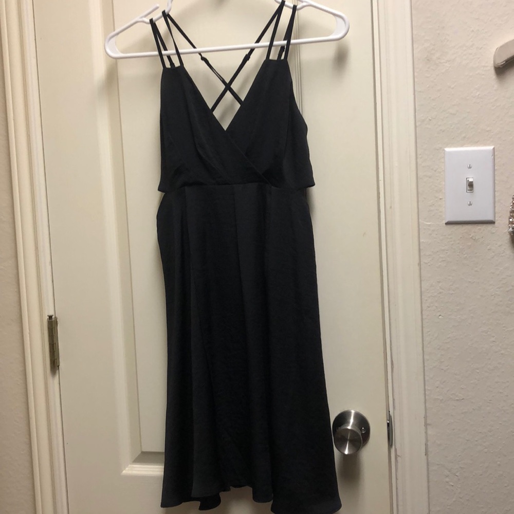 Black Babydoll Dress from Express
